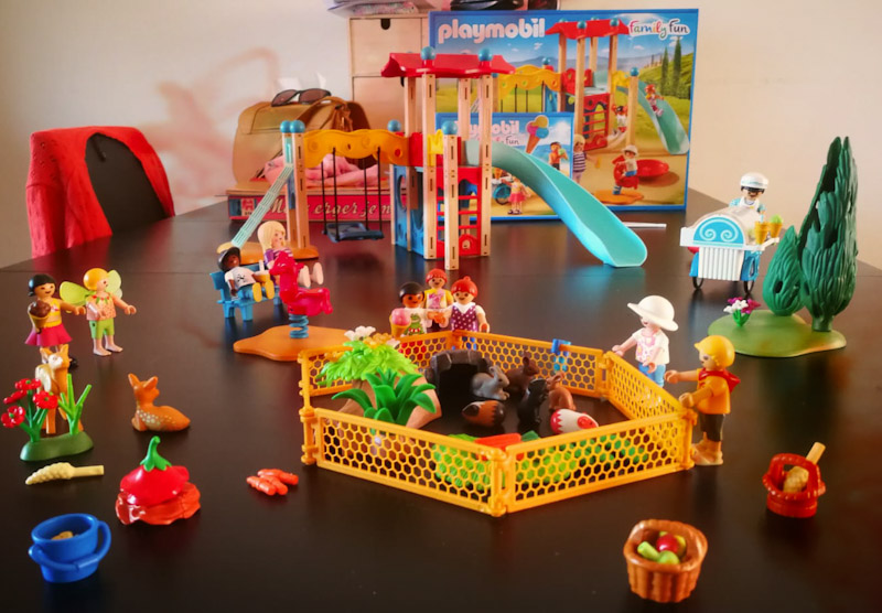 Playmobil verzameling - De Playmobil die dochterlief gekregen heeft